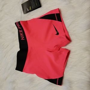 Girls Nike Spandex Shorts Size S